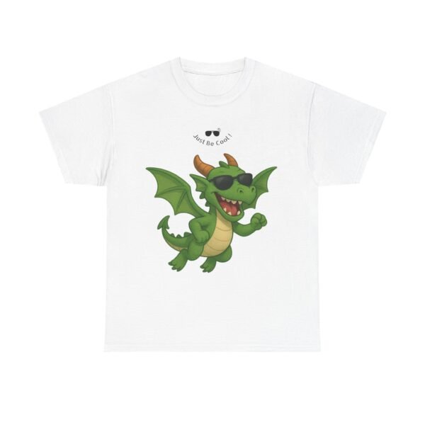 T-shirt - Cool Dragon Unisex Heavy Cotton Tee